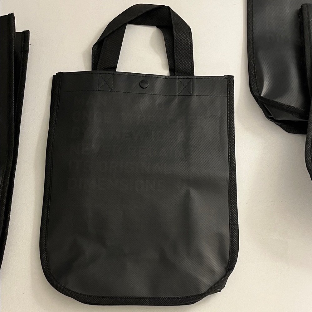 Lululemon Black Reusable Tote Bags - Picture 4 of 7